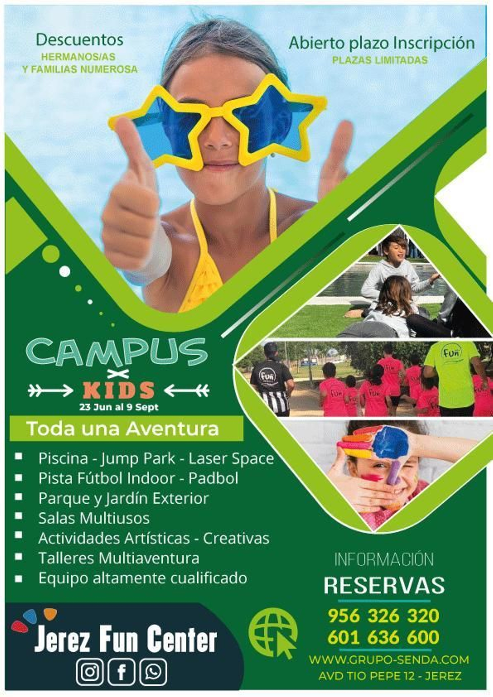 Siete campamentos de verano para niños en Jerez