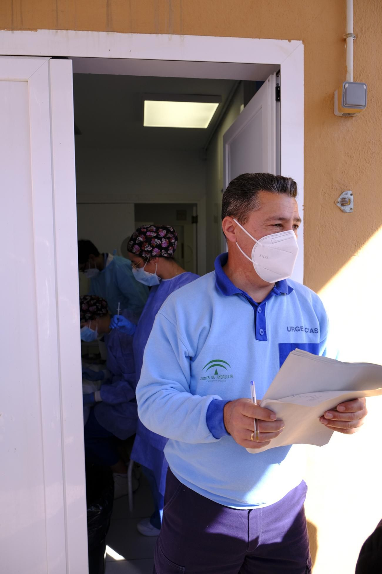 Fotogalería vacunación COVID-19 en Sorbas y Tabernas. Almería