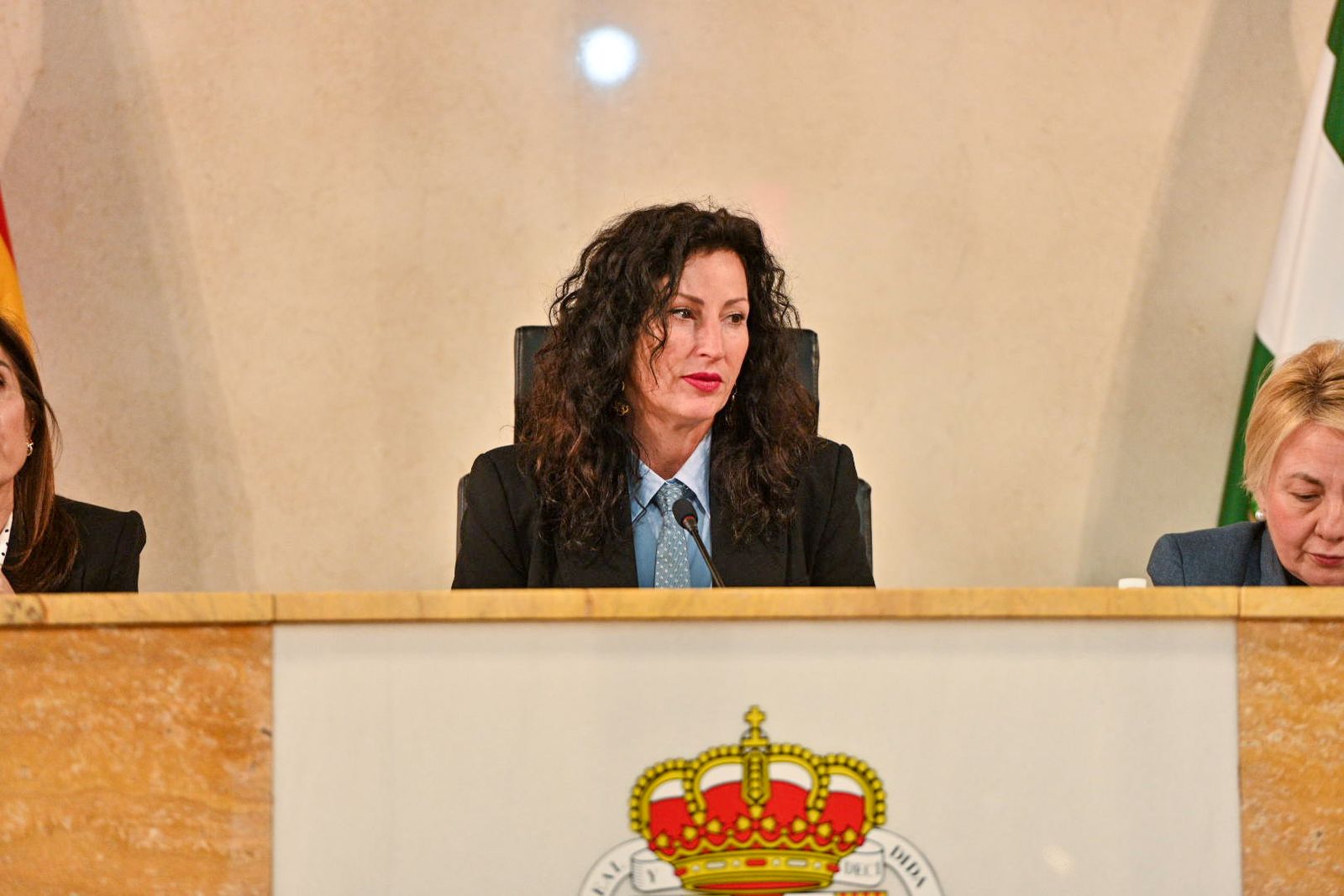 María del Mar Vázquez, en el Pleno ordinario celebrado hoy.