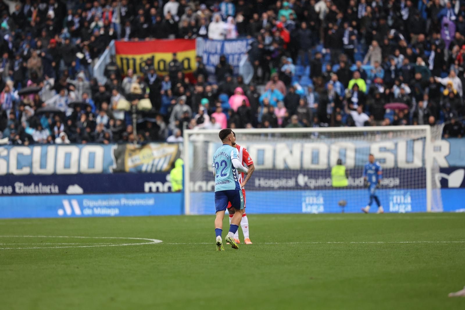 Málaga CF-Almería, en fotos