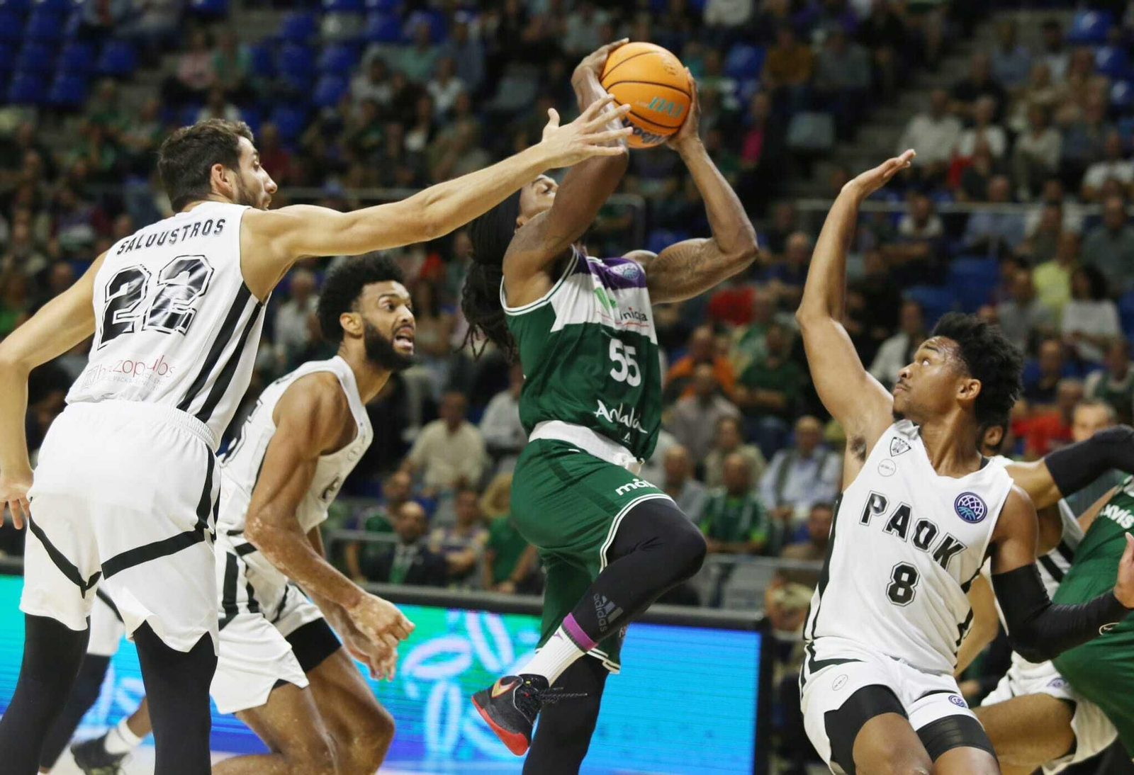 Las fotos del Unicaja - PAOK Salónica