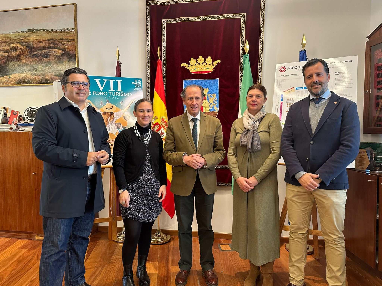 Presentación en rueda de prensa del VII Foro Provincial de Turismo.