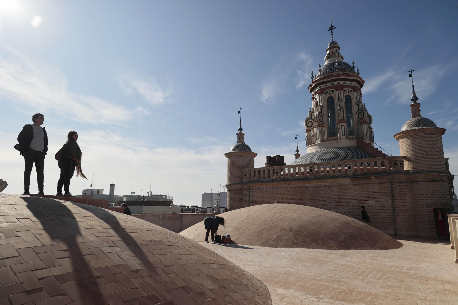 Inauguración de las cubiertas de la iglesia de la Anunciación