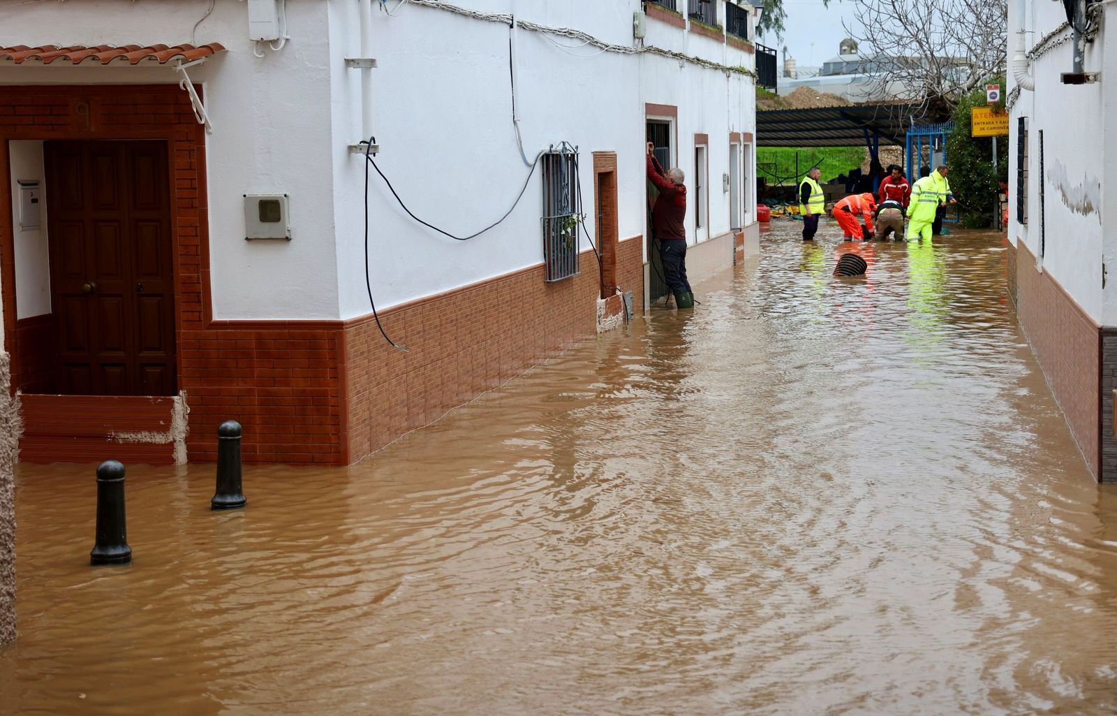 La barriada de El Calerín en Lora del Río.