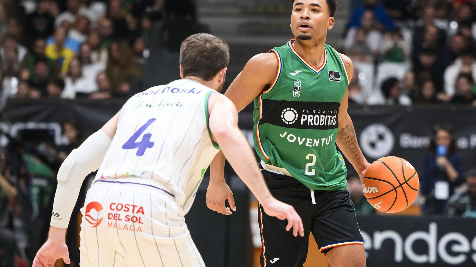 El Joventut-Unicaja, en fotos