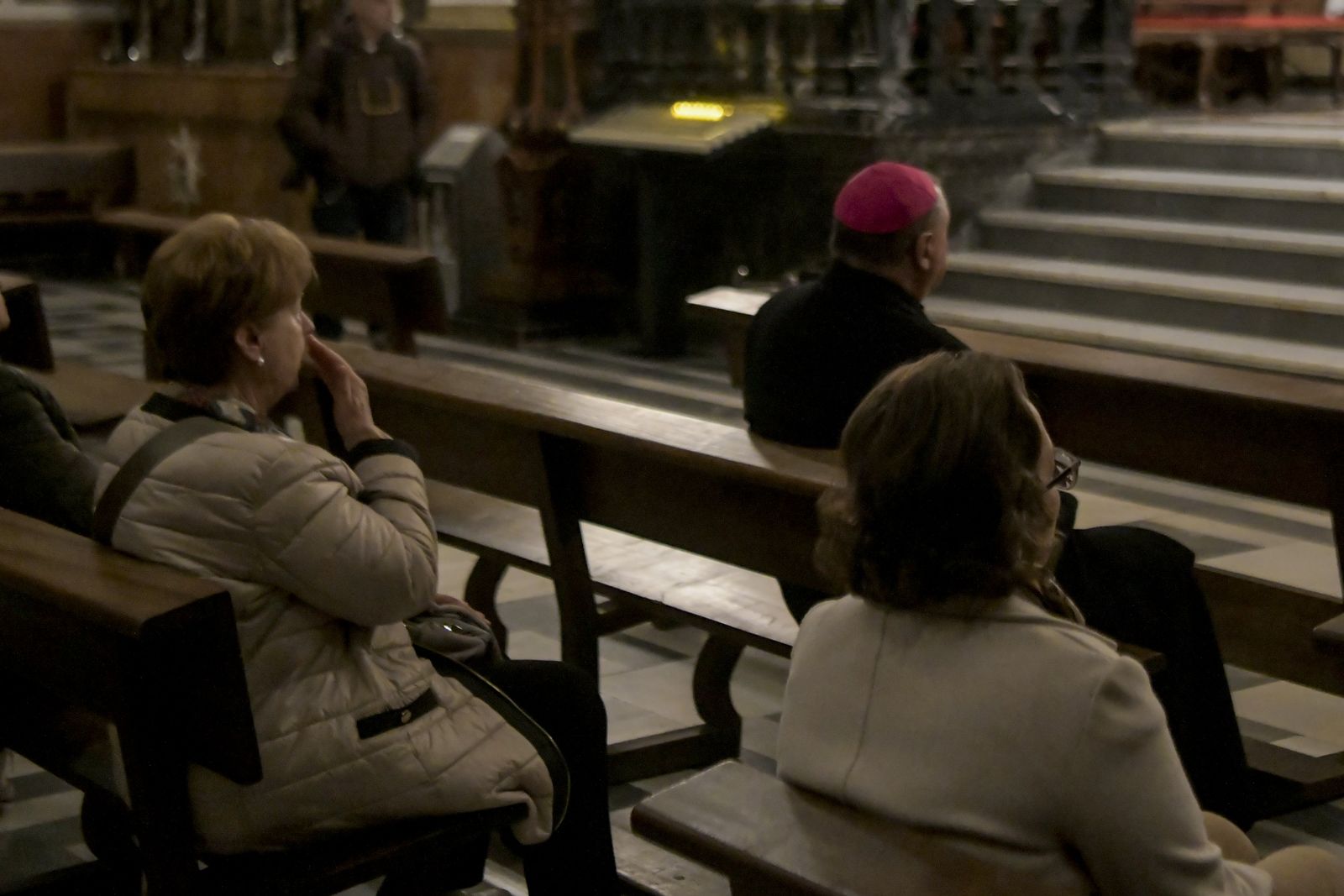 Así ha sido el rosario por la salud del Papa en Granada