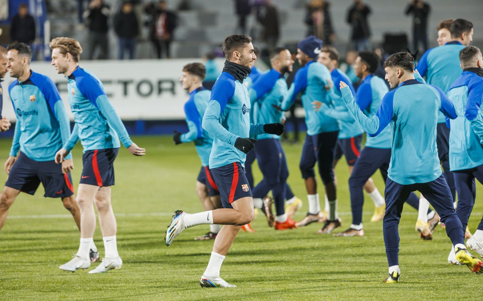 Las fotos del Barcelona antes de jugar con el Betis