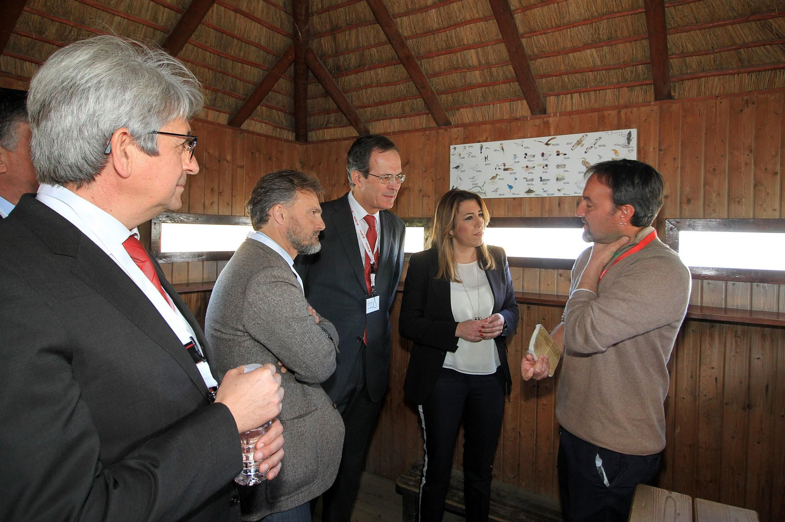 La presidenta de la Junta de Andalucía, Susana Díaz, y el consejero delegado de Cepsa, Pedro Miró, inauguran el proyecto 'Optimización de Aromáticos' de Cepsa, en imágenes