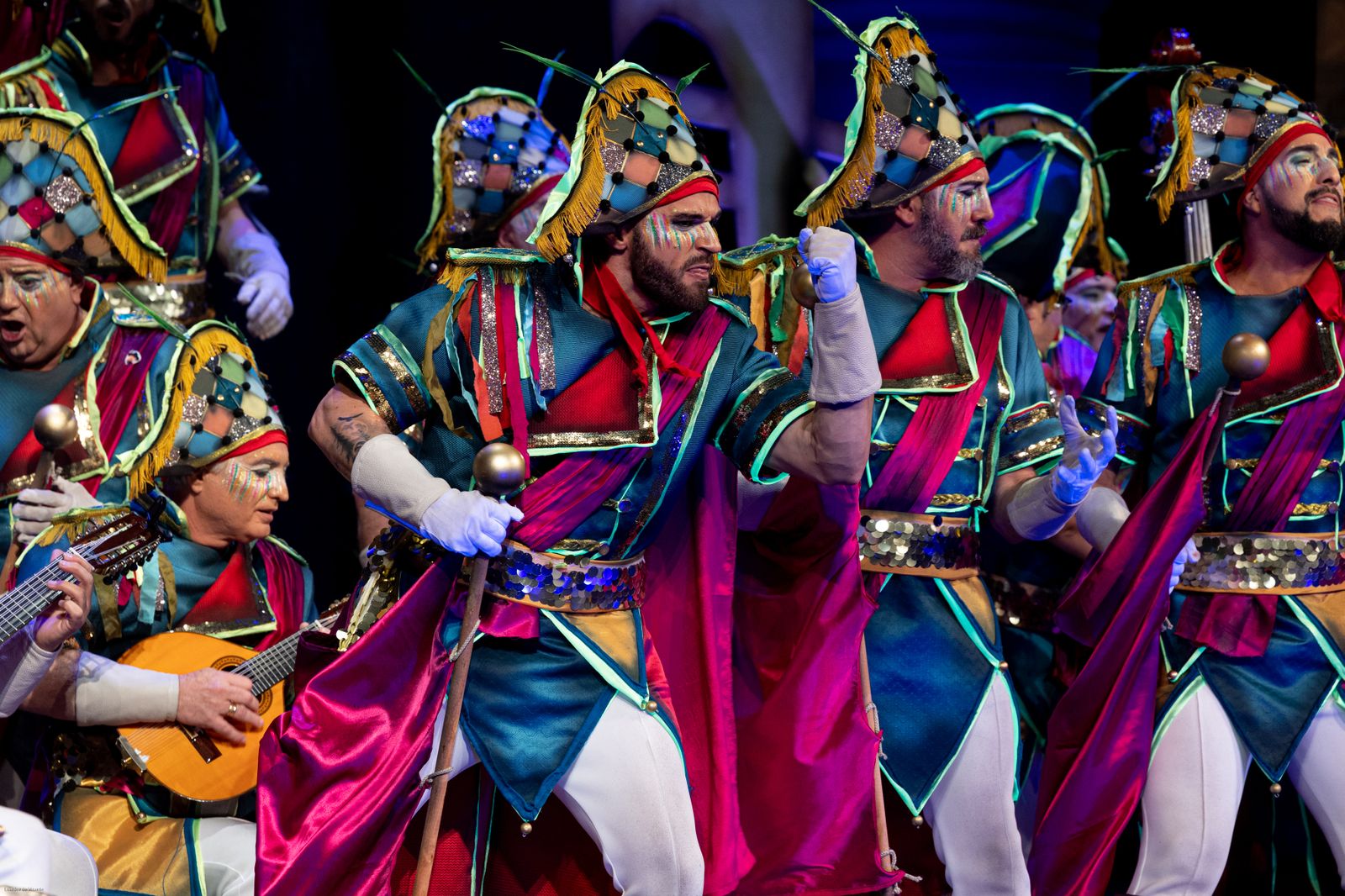 El coro 'Los luciérnagas'.