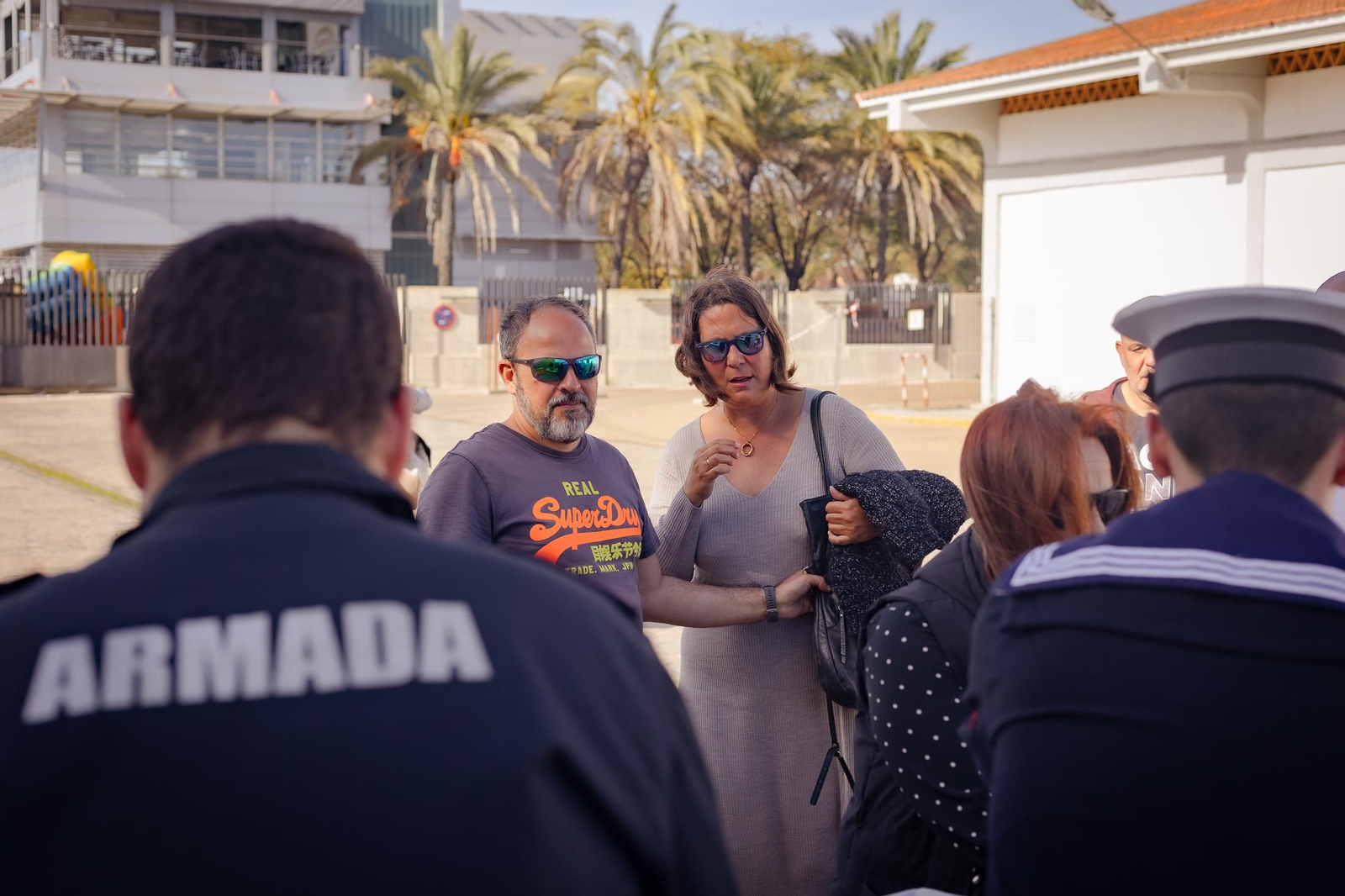 Imágenes del patrullero Centinela en el Muelle de Levante