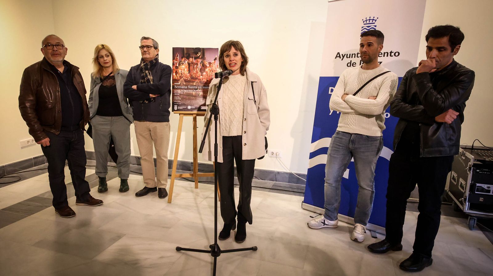 Ya puede verse 'Semana Santa en miniatura' en los claustros de Jerez