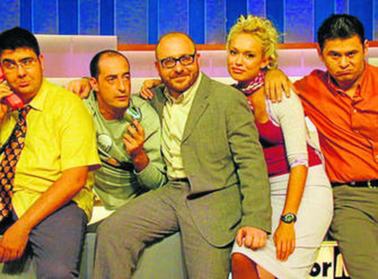 El equipo de 'El Informal': Flo, Felisuco, Javier Capitán, Patricia Conde y Miki Nadal.