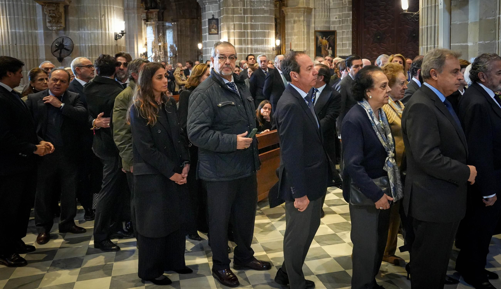 Imágenes del funeral de Álvaro Domecq en la catedral de Jerez