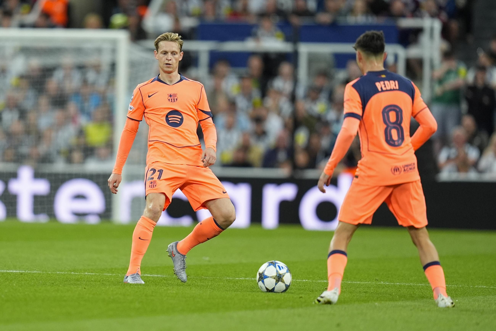 Las fotos del Newcastle-Barcelona