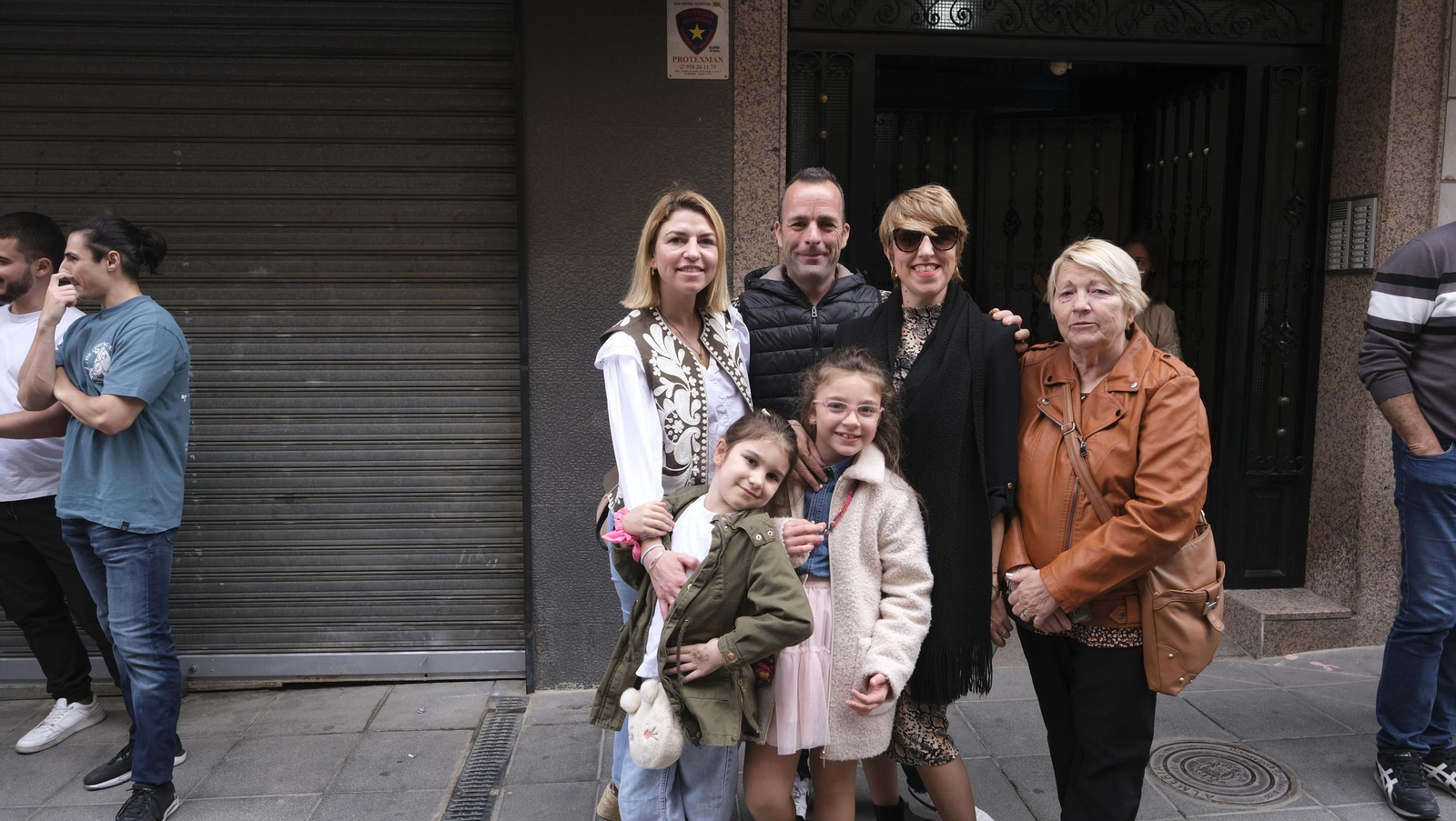 La procesión de Los Ángeles en Almería, en imágenes