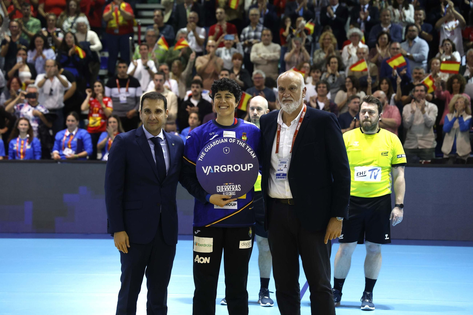 Las fotos del España Croacia de clasificación para el Mundial femenino de balonmano, en Algeciras