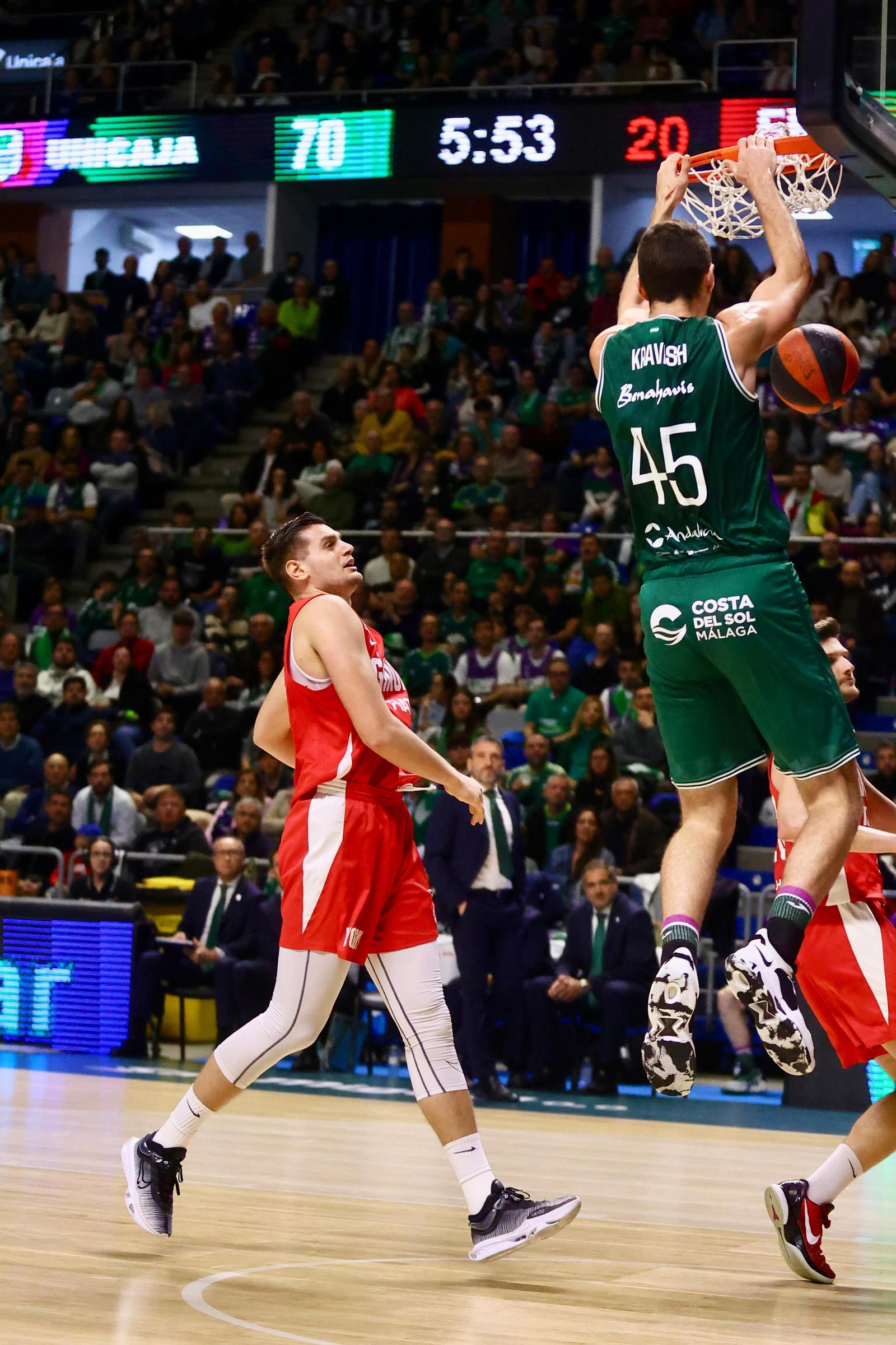 Unicaja-Bàsquet Girona, en fotos