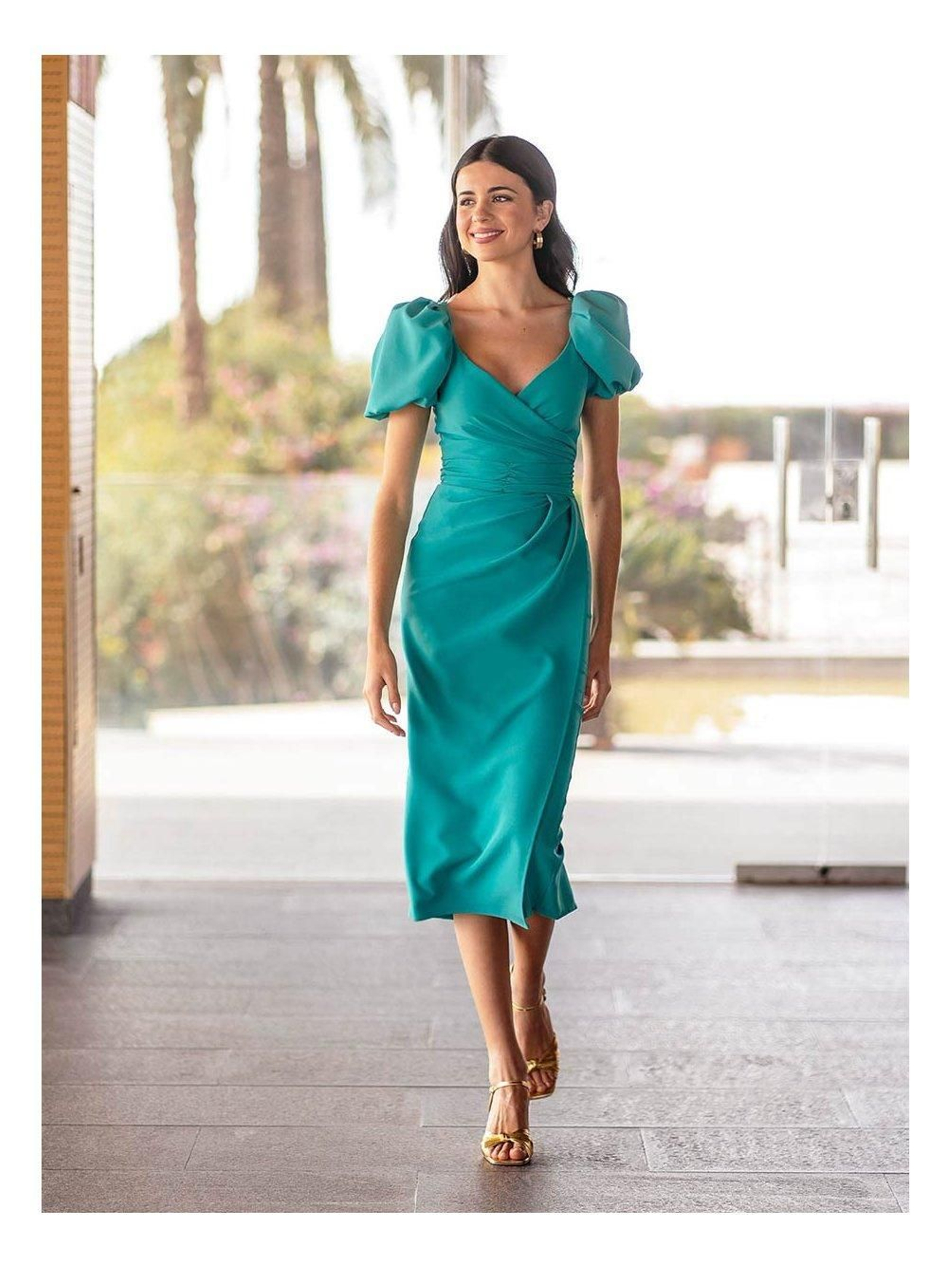 Vestido de invitada de Mariquita Trasquilá.