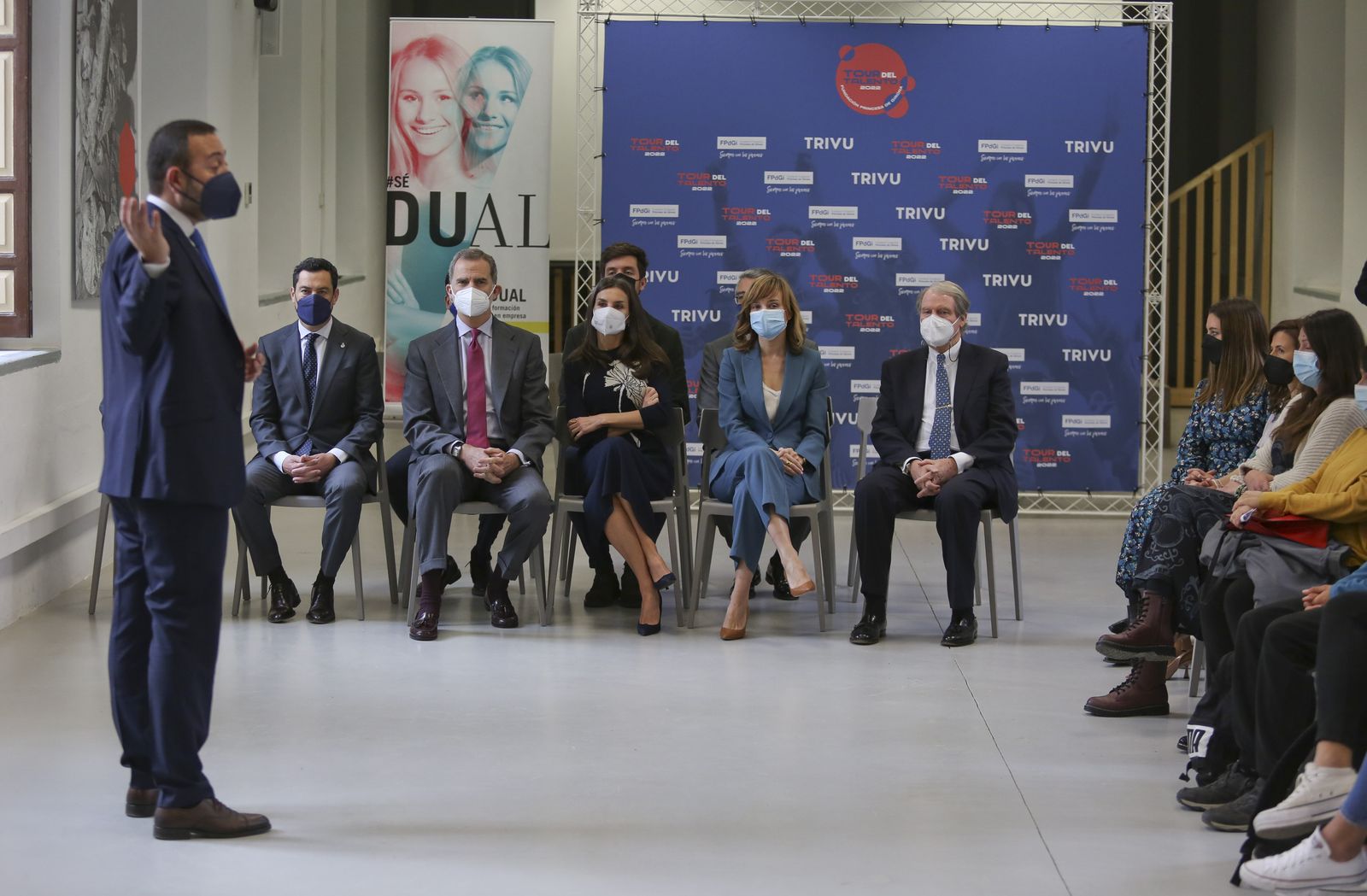 La visita de los Reyes a Málaga, en fotos