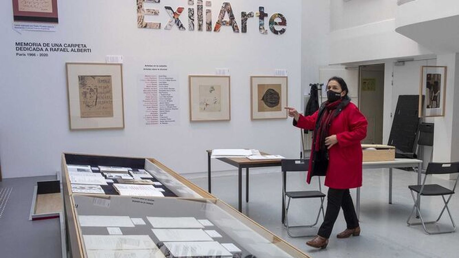 Carmen de la Calle en ExiliArte.