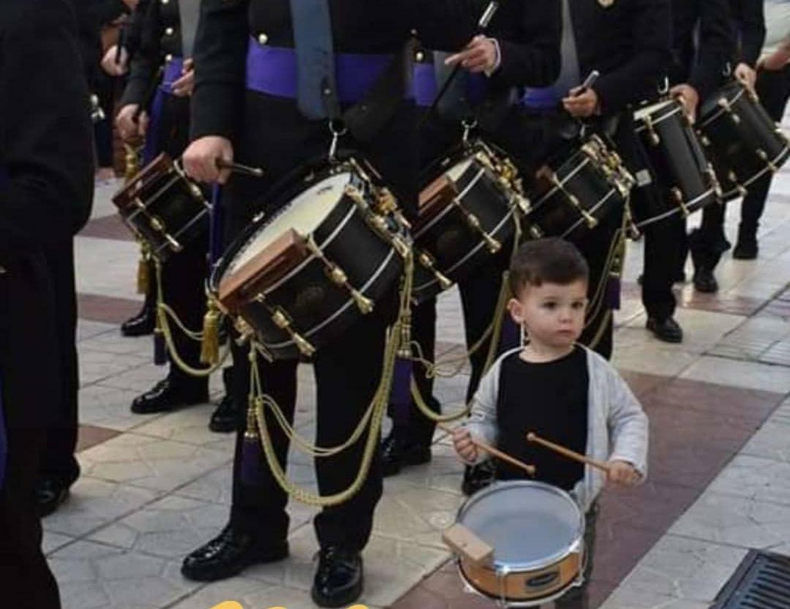 Hugo a la final con su tambor