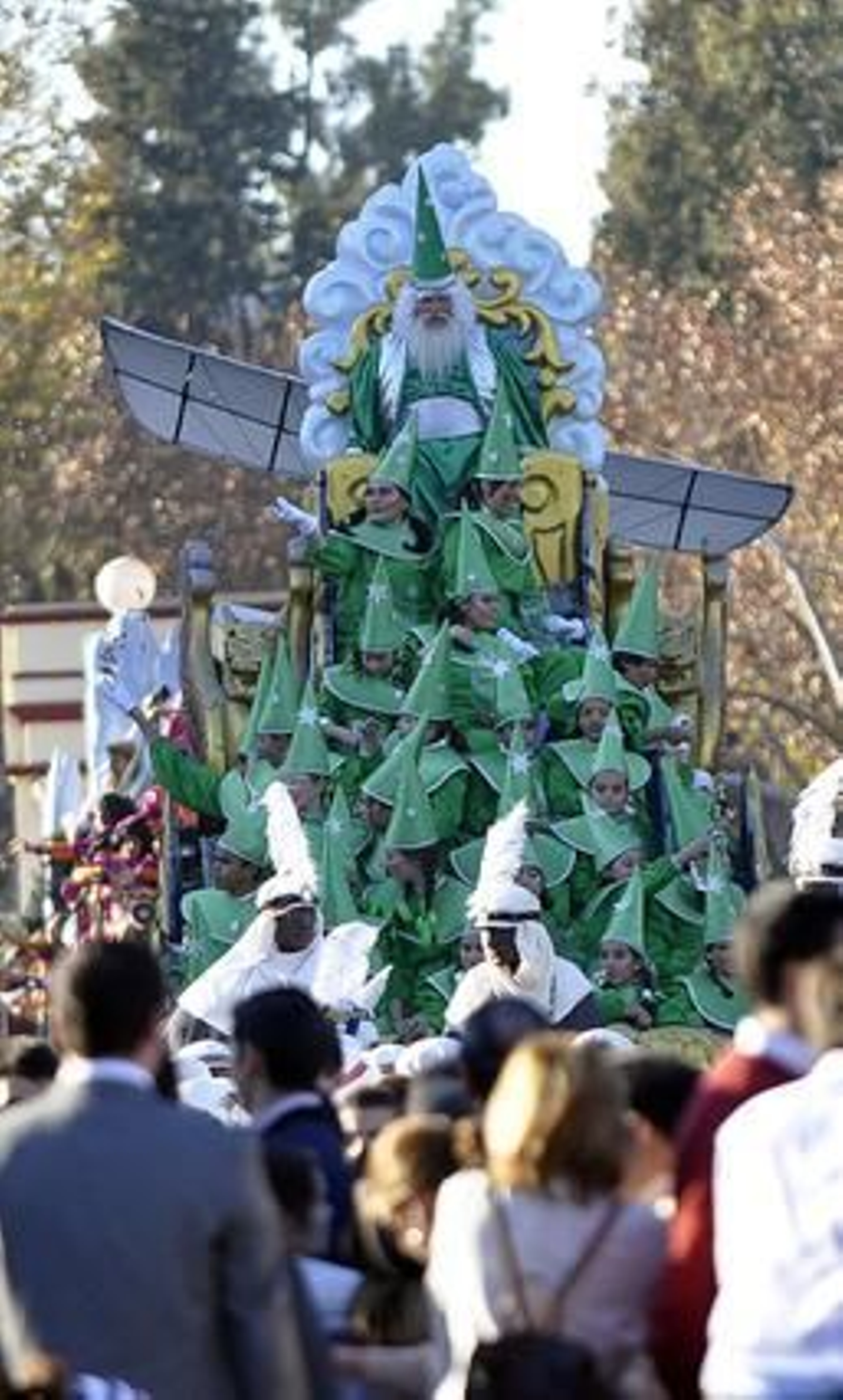 Las carrozas de la Cabalgata de Reyes Magos recorren las calles de la ciudad.

Foto: Manuel Gomez, Juan Carlos Vazquez