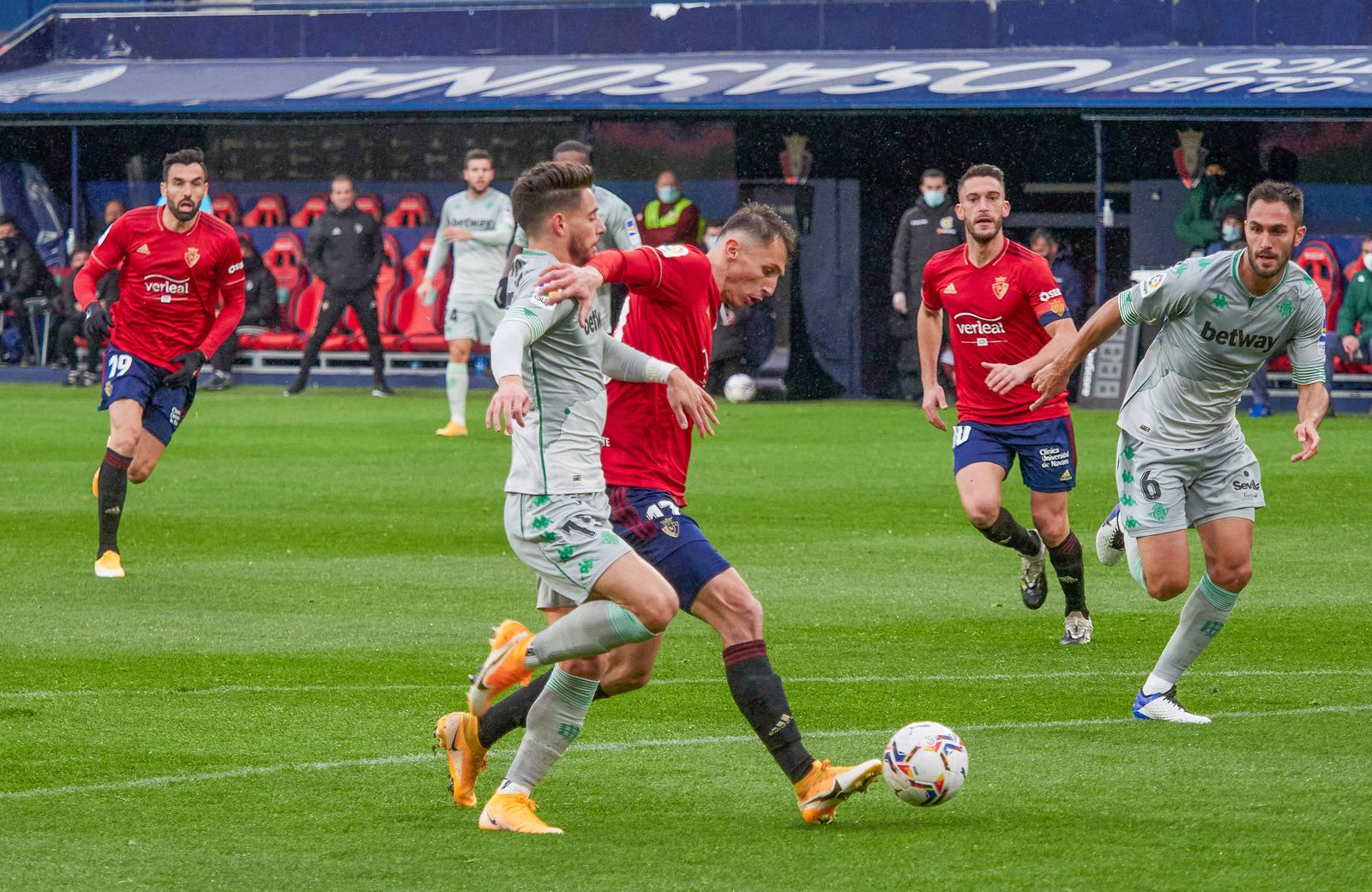 Las fotos del Osasuna-Betis