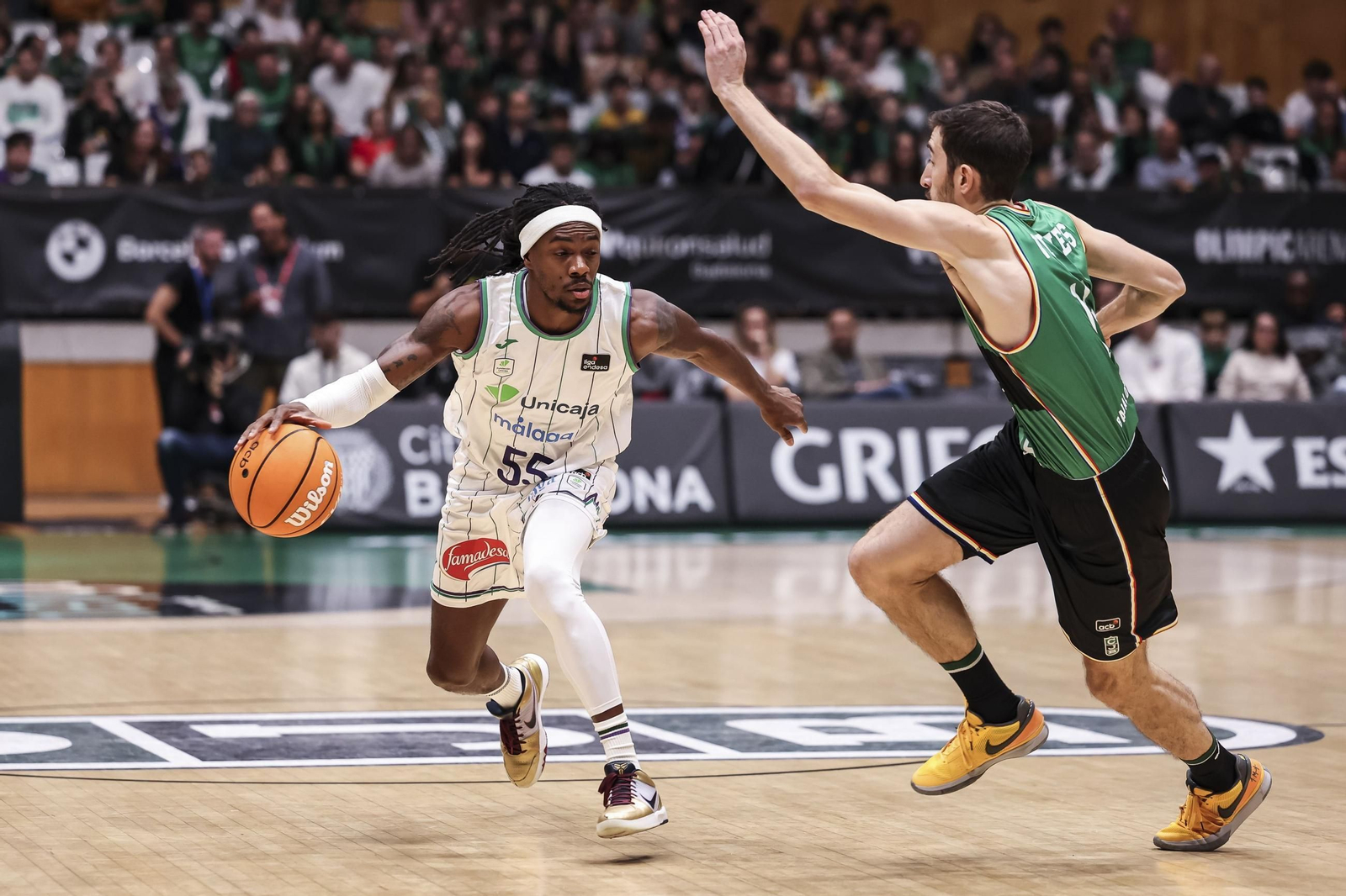 El Joventut-Unicaja, en fotos