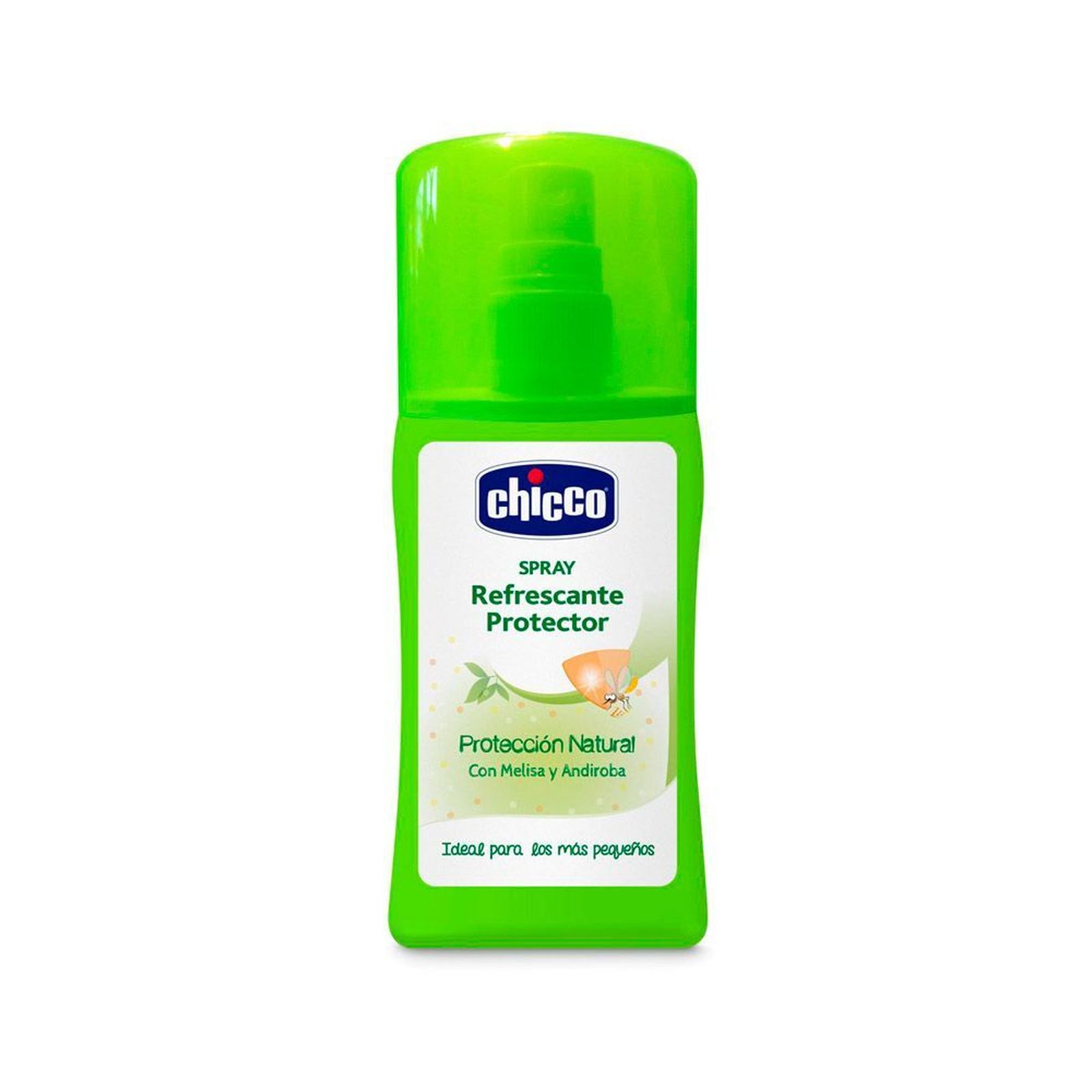 Spray antimosquitos de la marca Chicco.