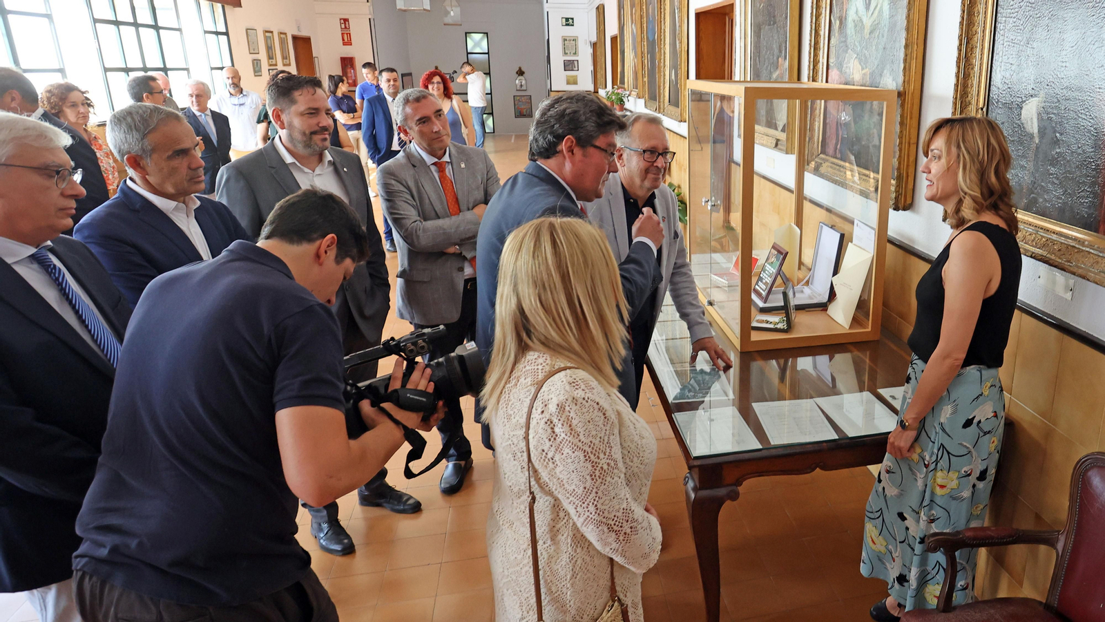 La ministra Pilar Alegría en el IES Coloma de Jerez