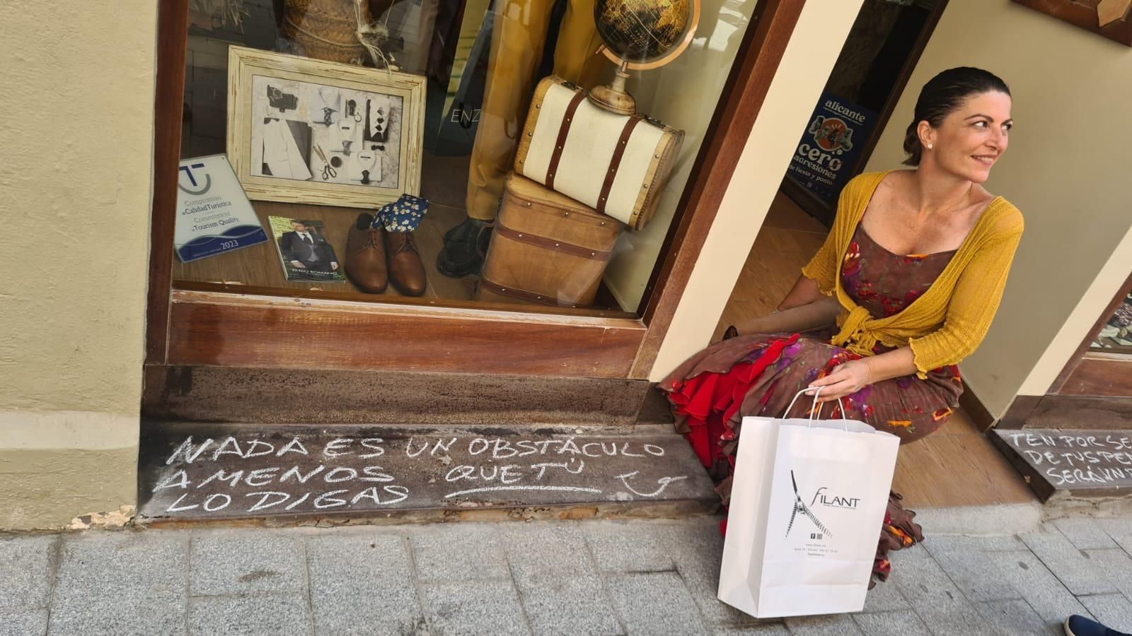 Macarena Olona, en un acto de campaña