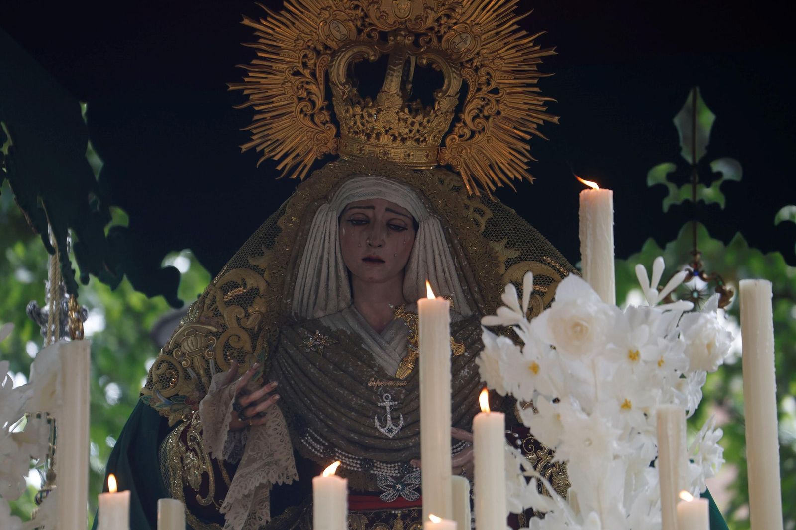 La procesión de la Sagrada Cena en este Jueves Santo de Córdoba, en imágenes