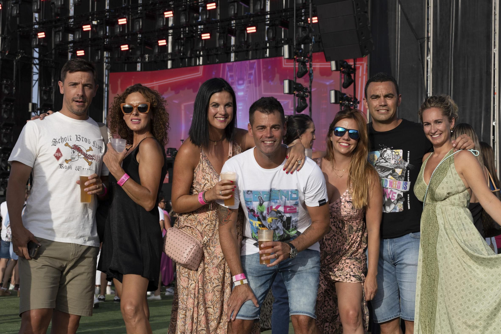 Búscate en las imágenes del concierto de David Guetta en el Puerto de Santa María