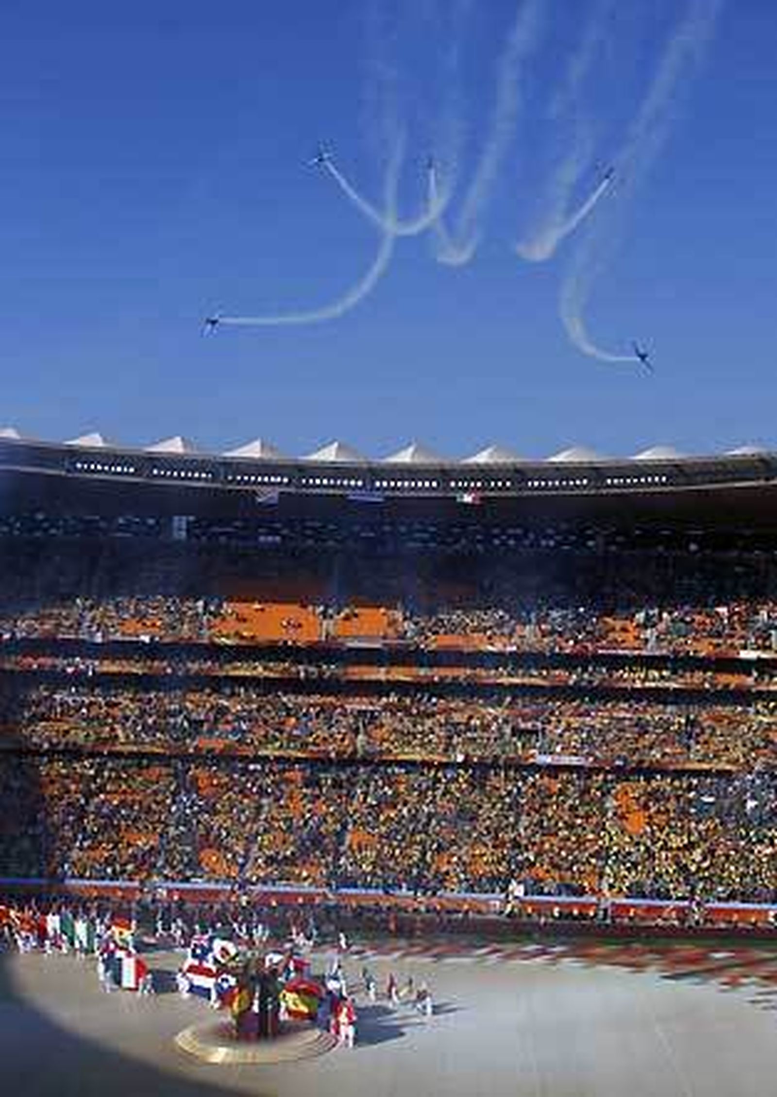 Fiesta africana para inaugurar el Mundial