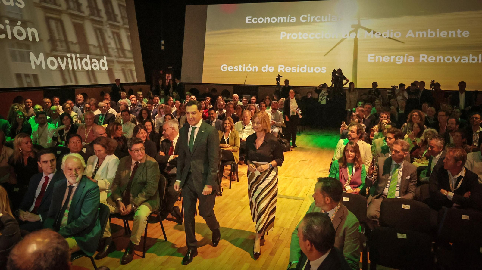 Juanma Moreno inaugura en Jerez el Congreso Contra el Cambio Climático
