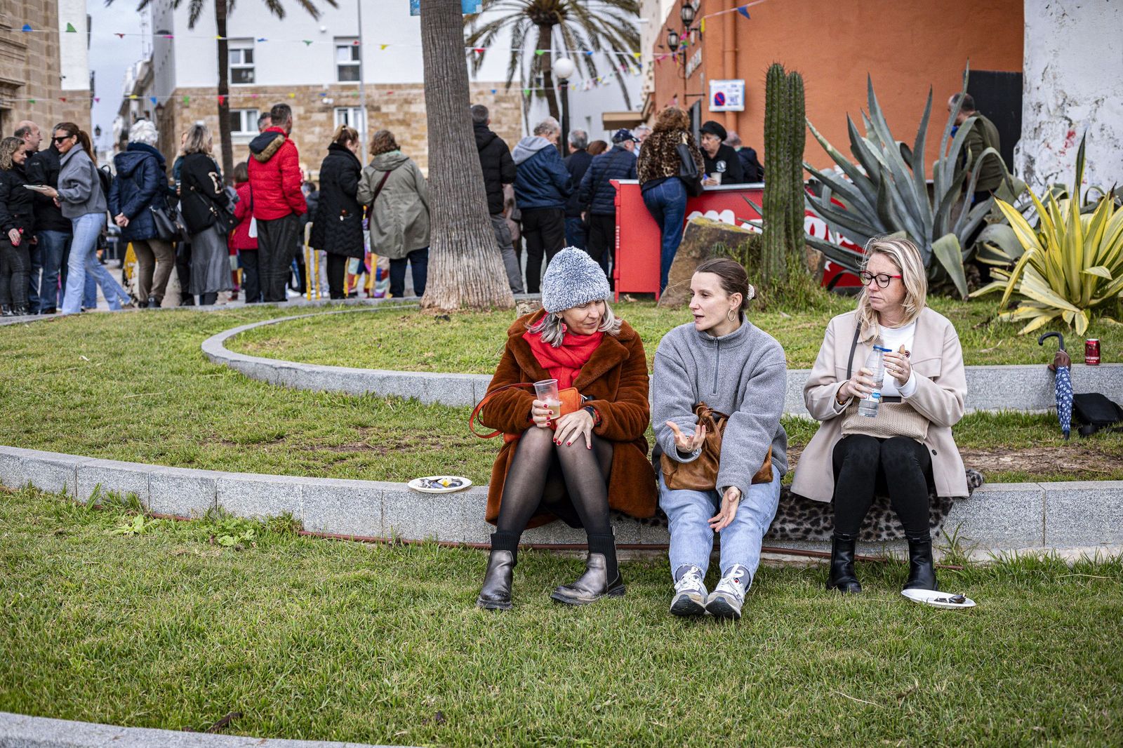 Las imágenes de la mejillonada popular en Cádiz 2026