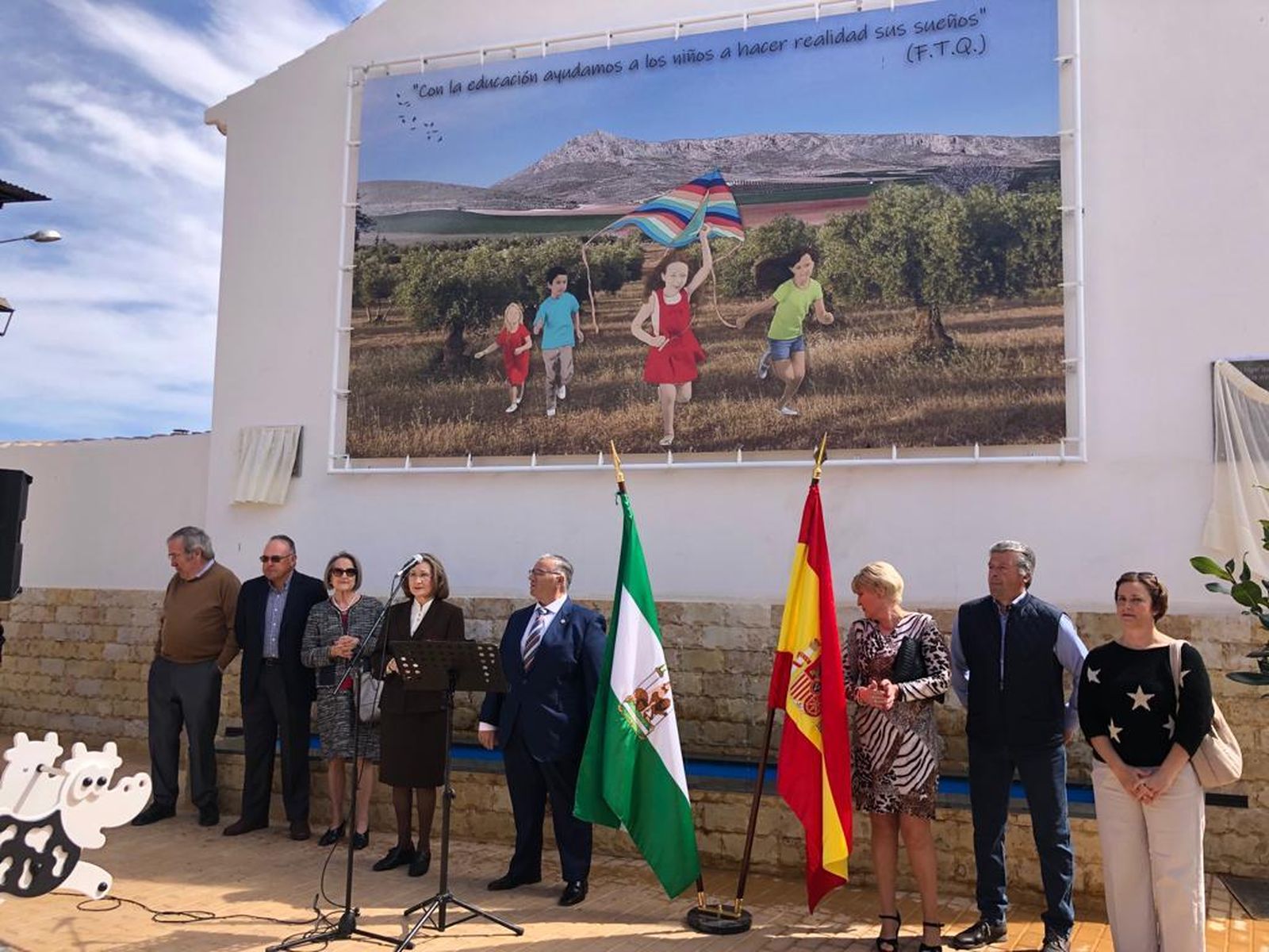 Inaugiración del Parque Francisco Torres Quesada, en Darro