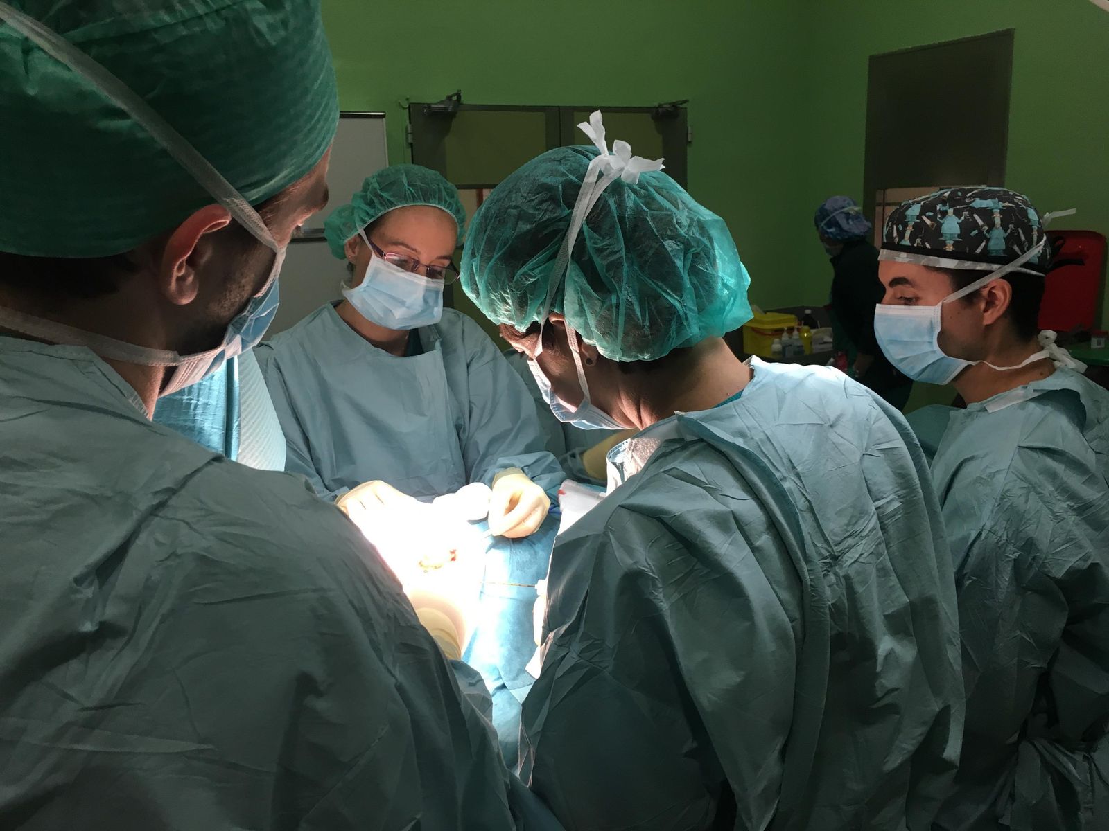Una operación en un hospital andaluz.