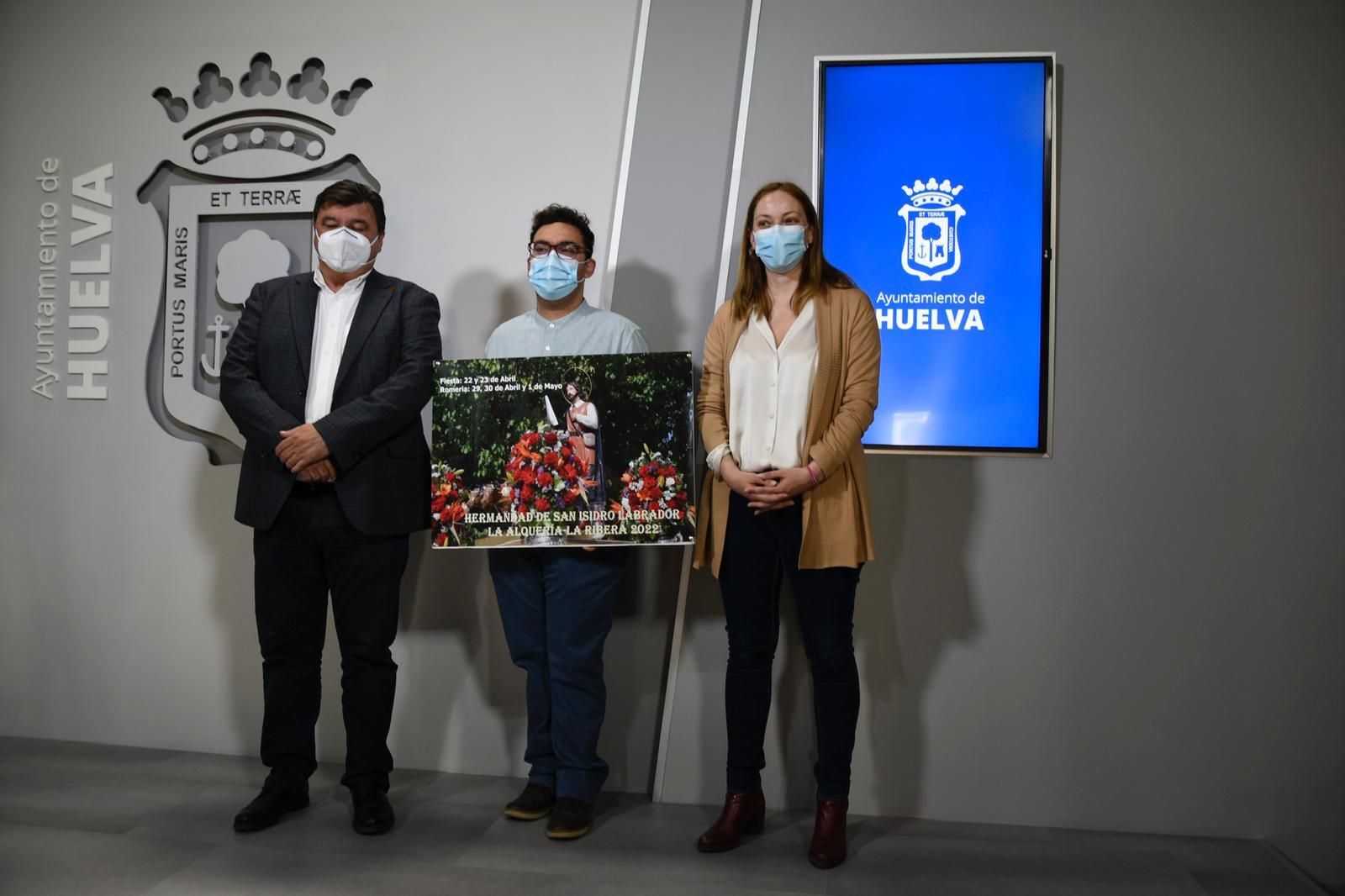 Un momento de la presentación de la romería en el Ayuntamiento.