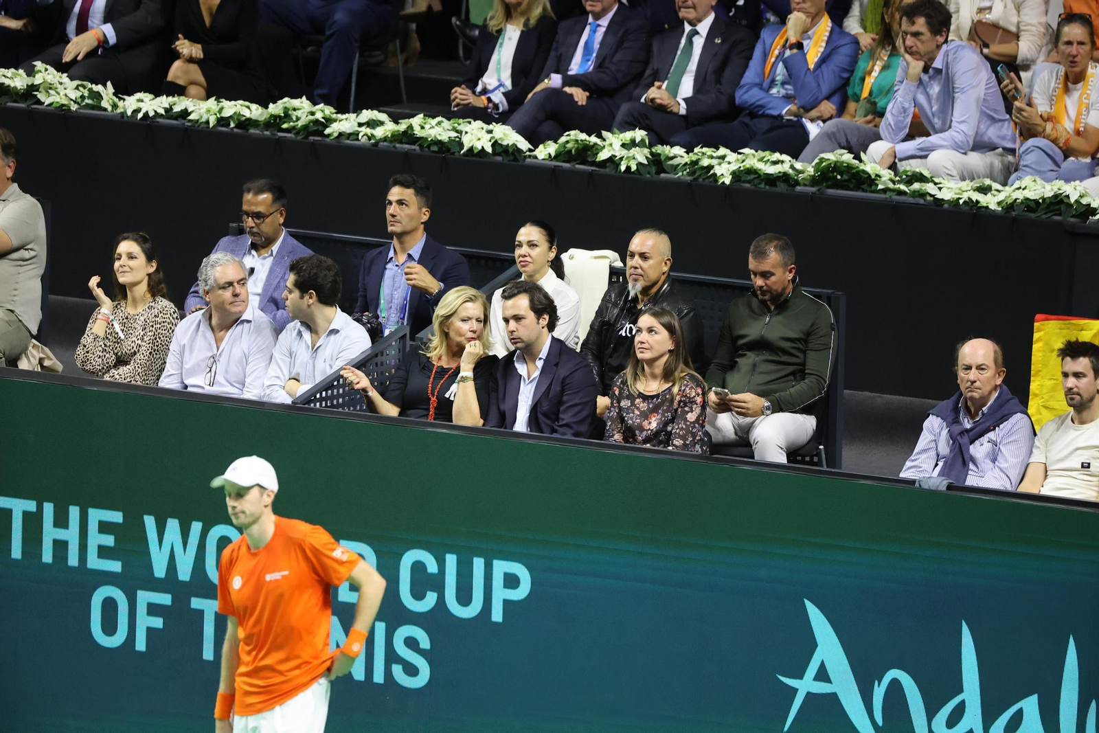 Búscate en las gradas del Carpena en la Copa Davis de Málaga