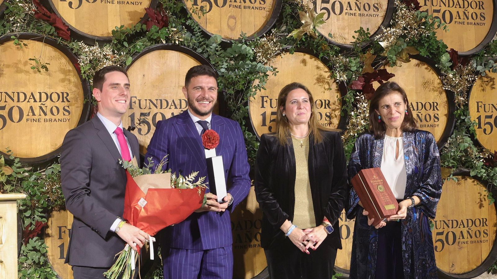 Joaquín Sánchez, galardonado en los Premios Flamenco en la Piel.