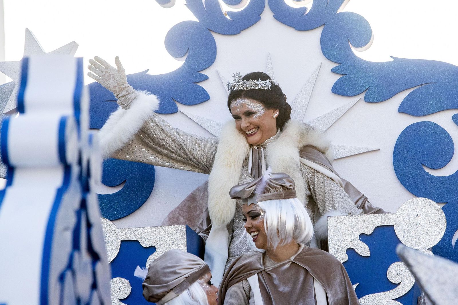 La Estrella de Oriente (Yolanda Coto Martínez) en la Cabalgata de Reyes de 2020 en San Fernando