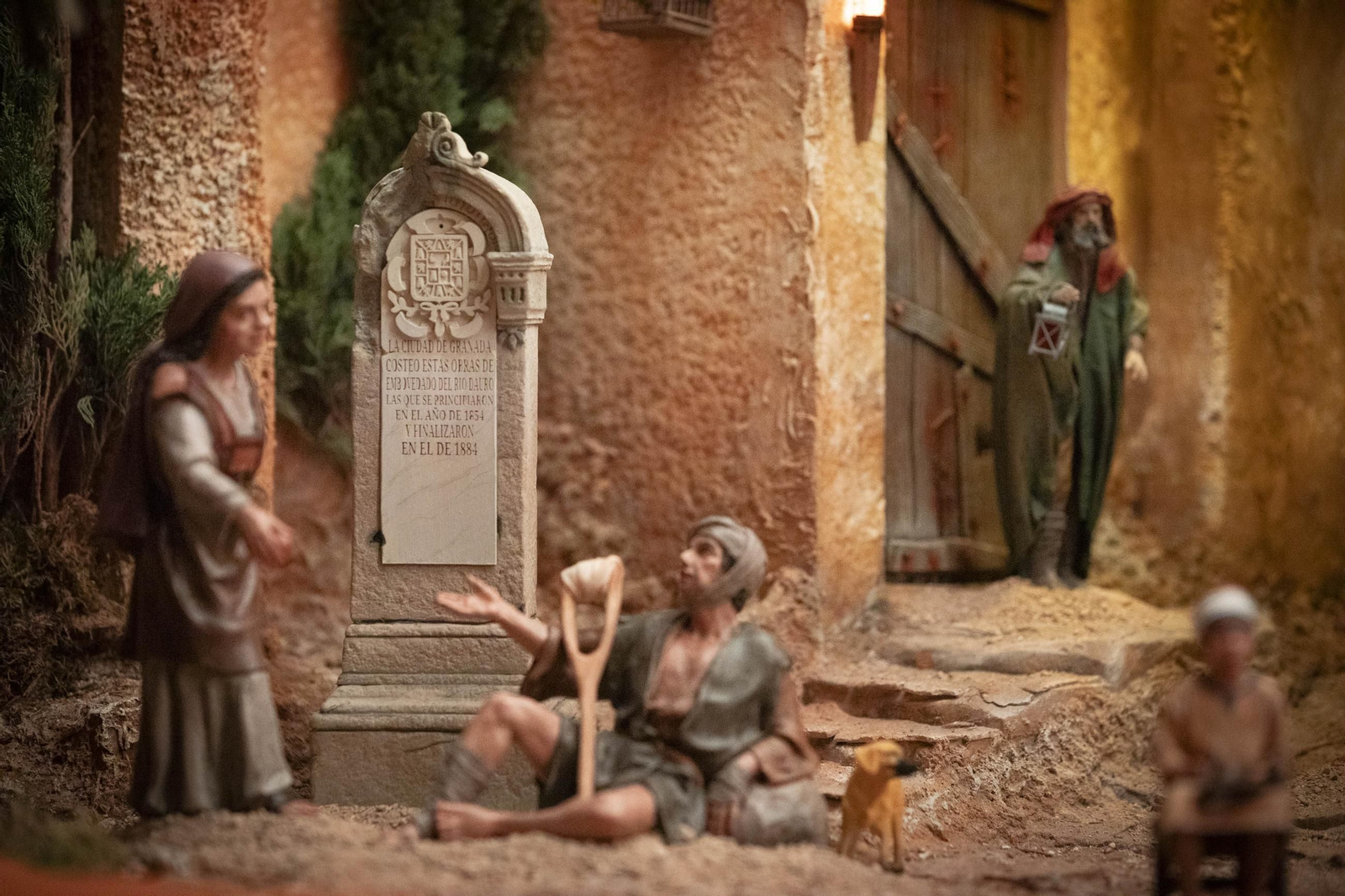 Todas las imágenes del tradicional y renovado Belén municipal de Granada