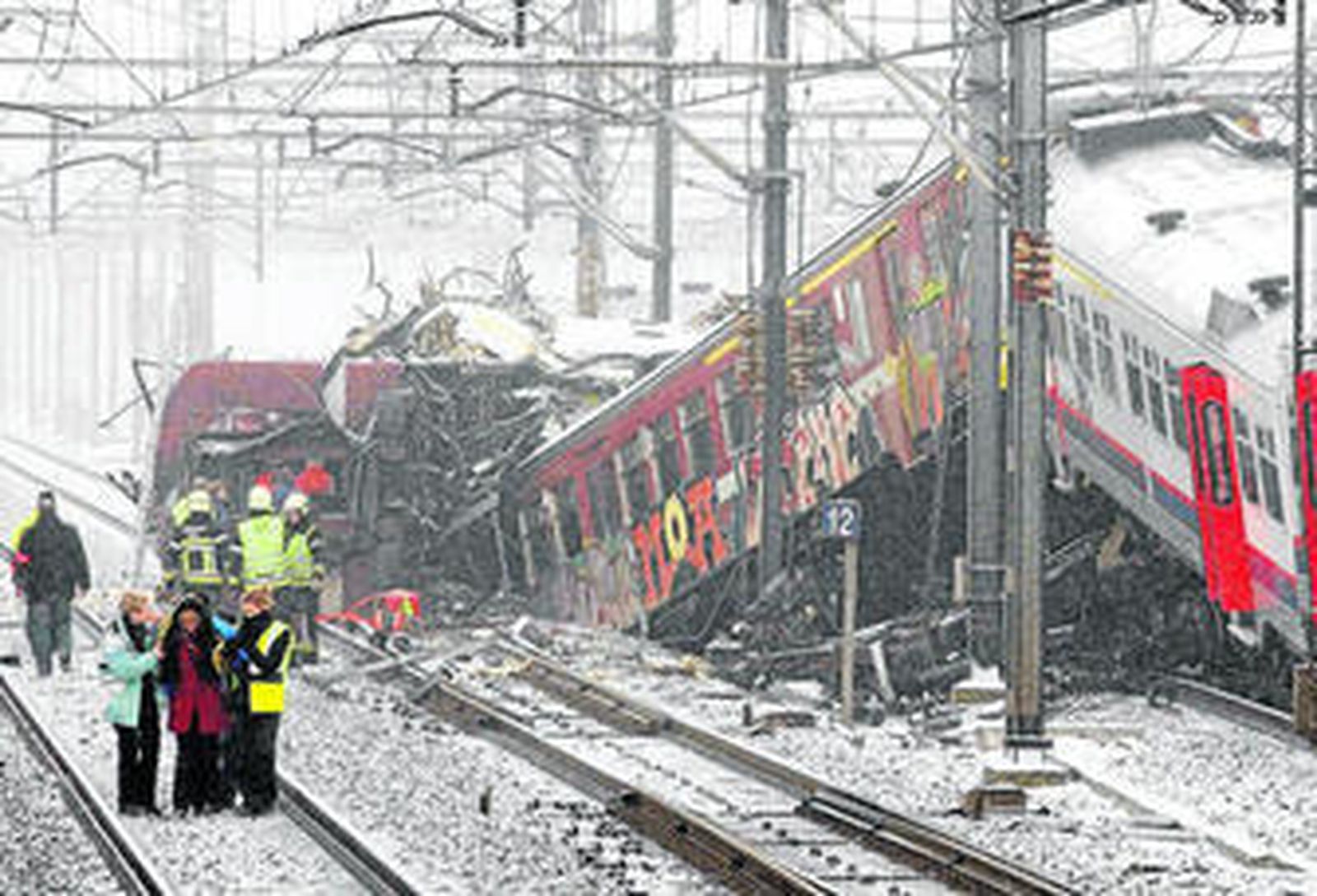 Colisión mortal en Bruselas
