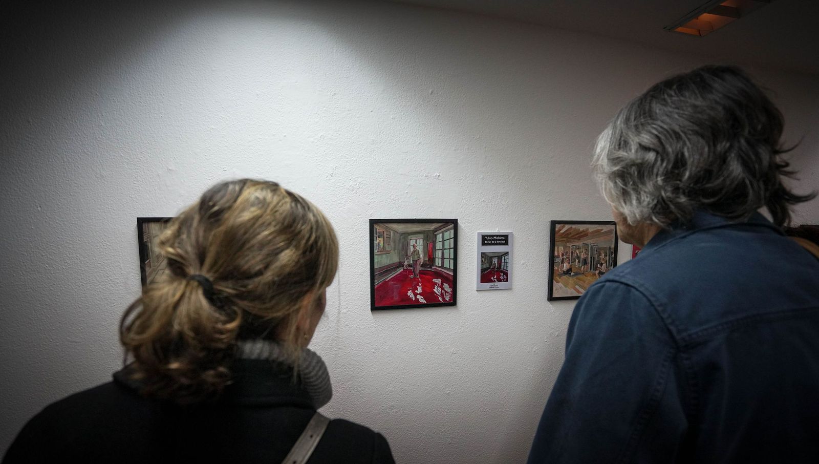 Imágenes de la inauguración de la exposición de Manuel del Valle en la sala ArteaDiario