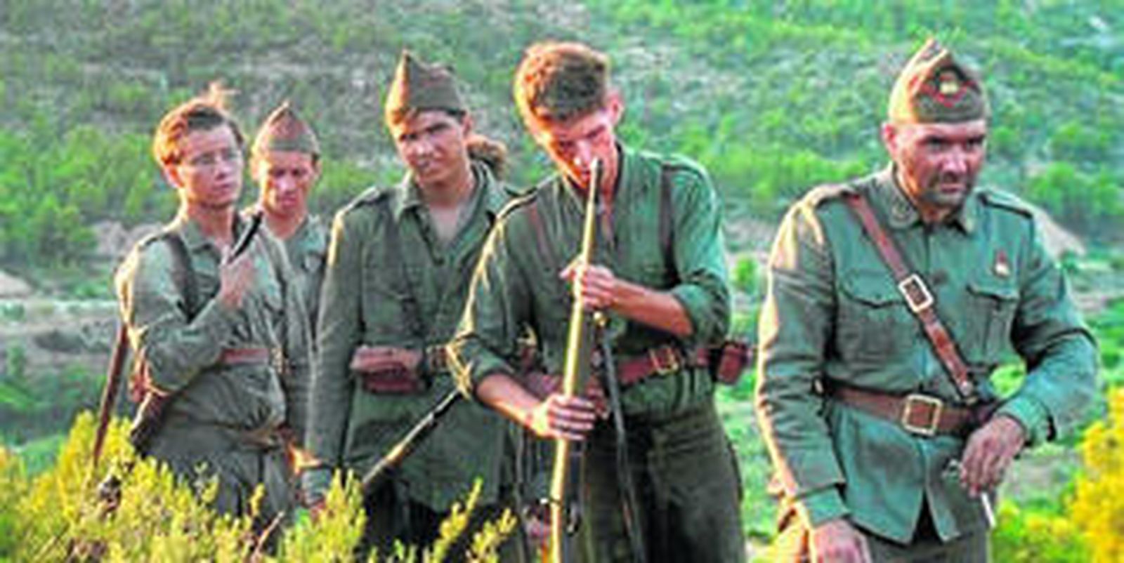 Una escena de 'Ebro. De la cuna a la batalla' de Román Parrado.