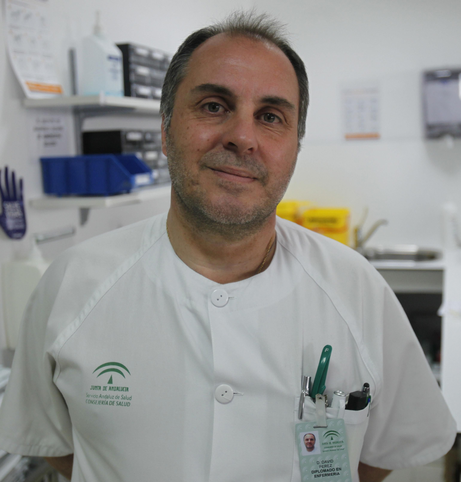 David Pérez, supervisor de Onco-Hematología, e impulsor del proyecto.