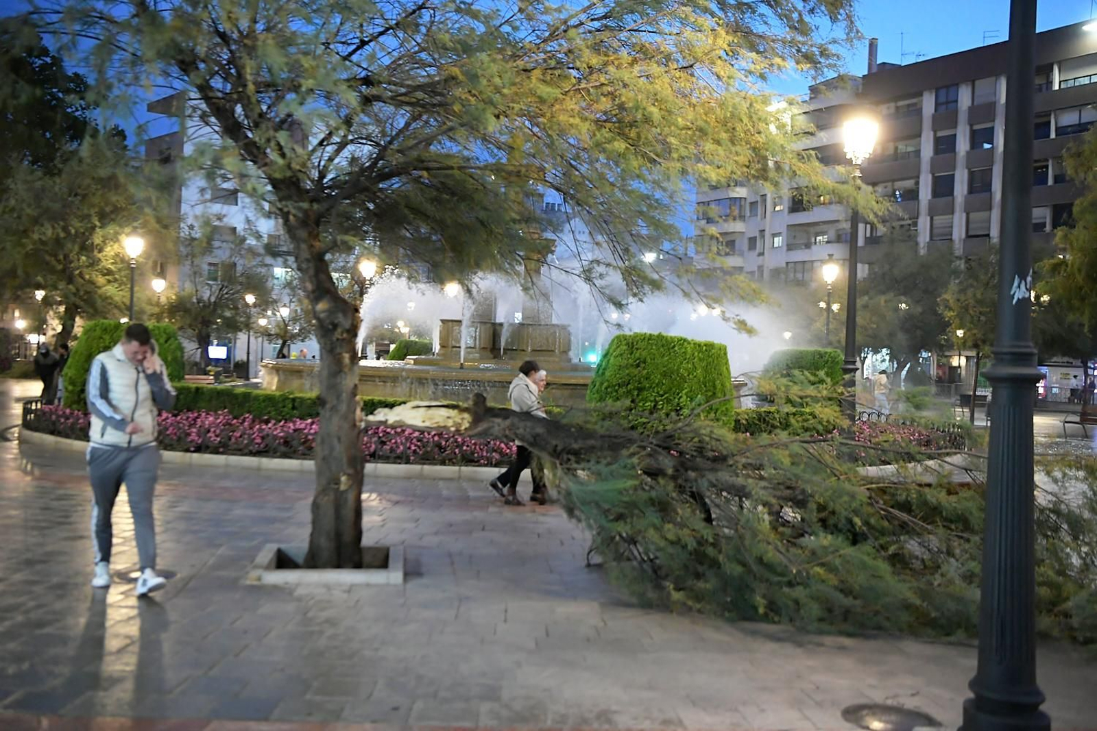 Aviso naranja por fuertes rachas de viento en la provincia de Granada durante este jueves