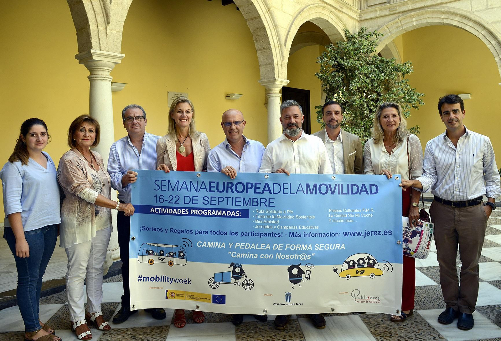 Imagen de la presentación de la Semana de la Movilidad.