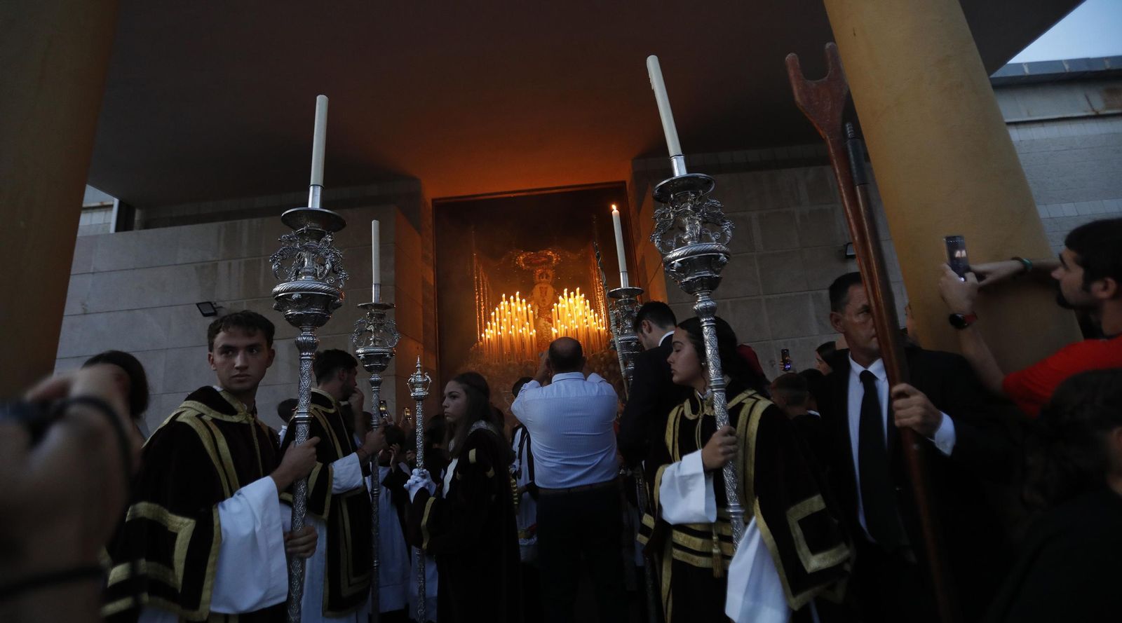 Las fotos de la procesión extraordinaria de María Santísima de la Salud en La Línea